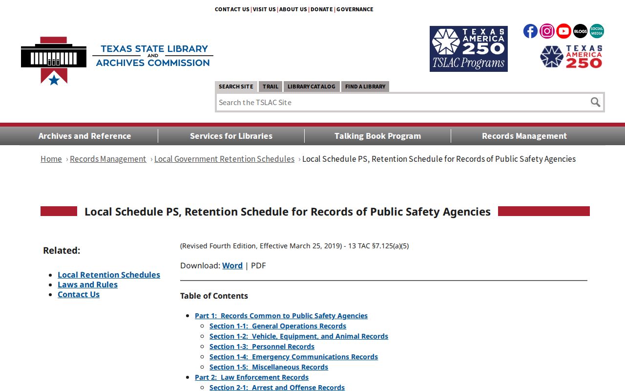 McCulloch County 72 hour release permanent jail register schedule
